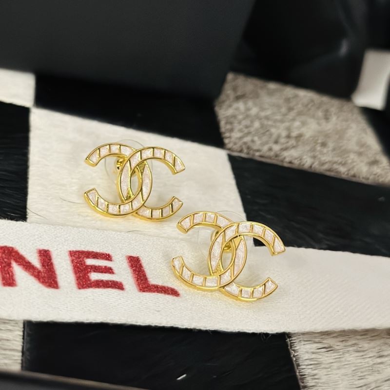 Ch*el earrings